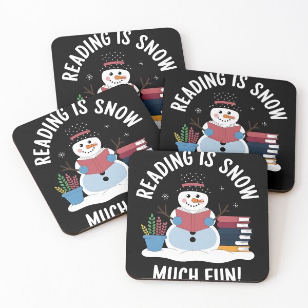 Item preview, Reading Is Snow Much Fun designed and sold by MAKOPOKOShop.