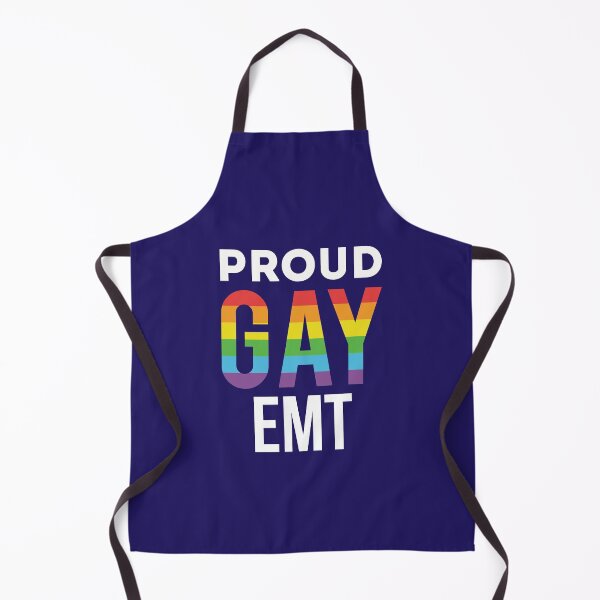 Item preview, Proud Gay EMT Emergency Medical Technician designed and sold by jaygo.