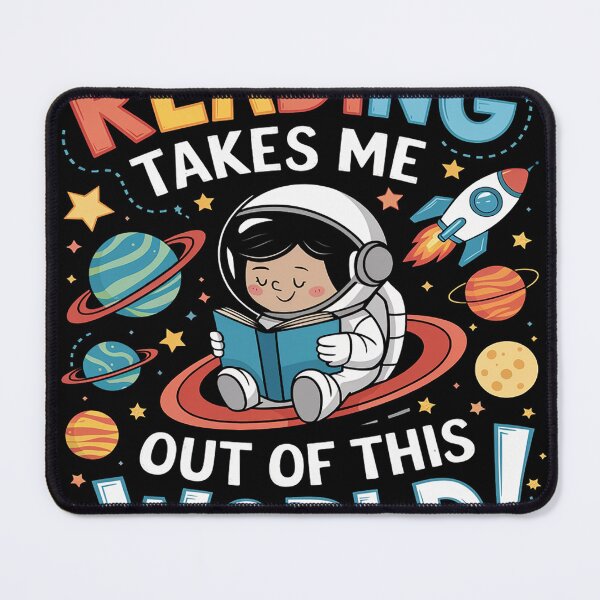 Item preview, Reading Takes Me Out Of This World Book Lovers Day designed and sold by MAKOPOKOShop.