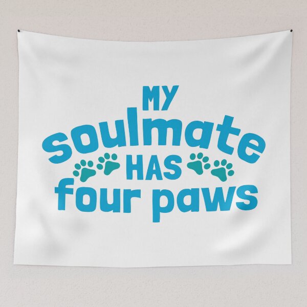 Item preview, My Soulmate - Dog Cat - Has Four Paws designed and sold by MoePark.