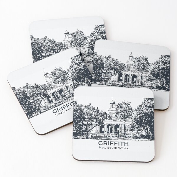 Item preview, Griffith - New South Wales designed and sold by Lakeric Cityscapes.