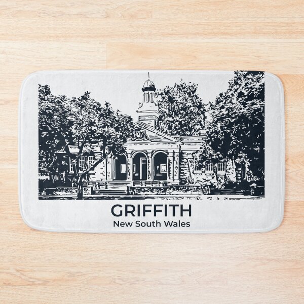 Item preview, Griffith - New South Wales designed and sold by Lakeric Cityscapes.