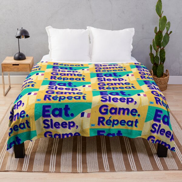 Item preview, Parisian Lifestyle: Eat, Sleep, Game, Repeat designed and sold by ART ATTACK ZONE.