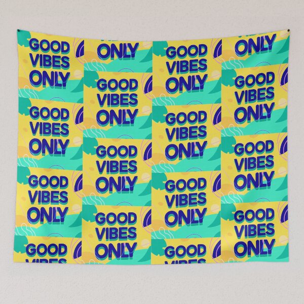 Item preview, Good Vibes Only: Vibrant Positivity Art designed and sold by ART ATTACK ZONE.