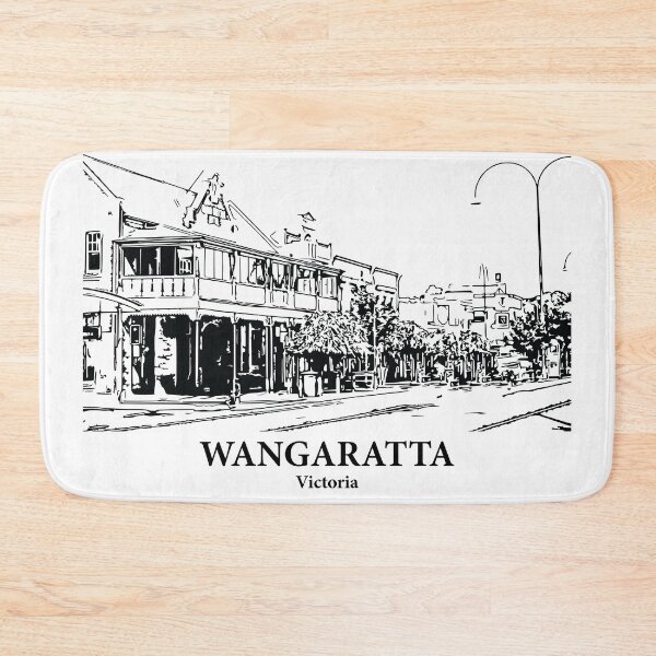 Item preview, Wangaratta - Victoria designed and sold by Lakeric Cityscapes.