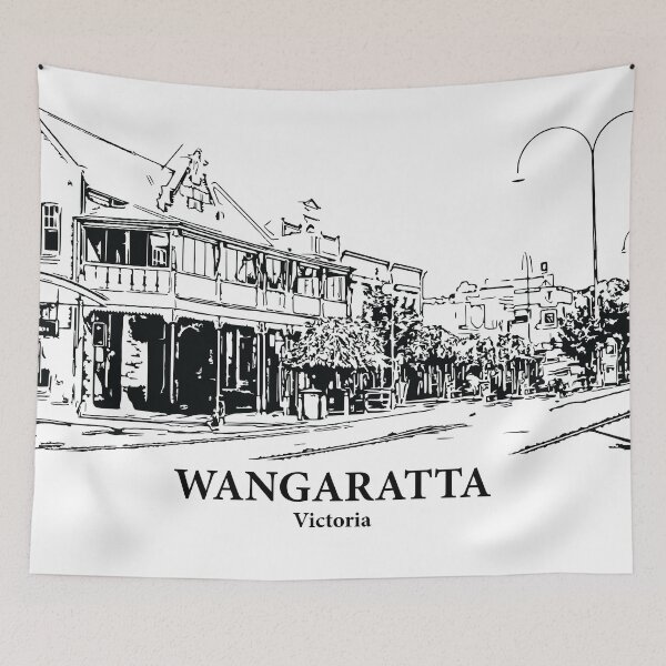 Item preview, Wangaratta - Victoria designed and sold by Lakeric Cityscapes.