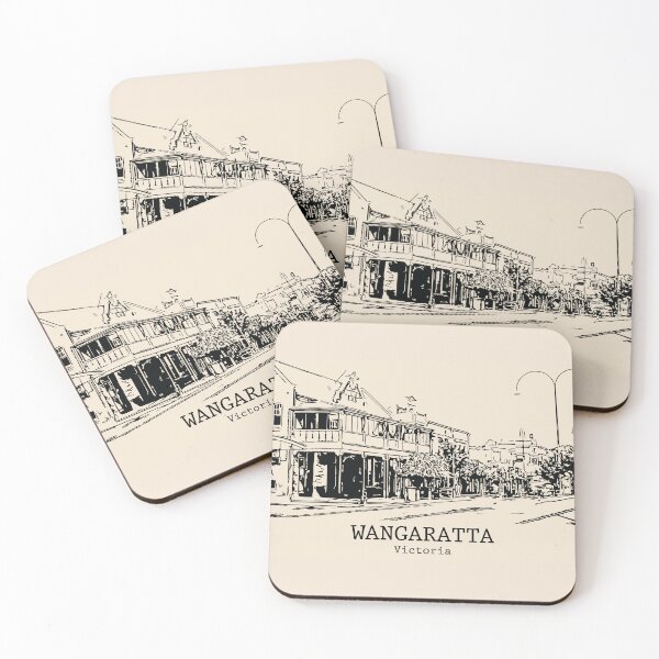 Item preview, Wangaratta - Victoria designed and sold by Lakeric Cityscapes.