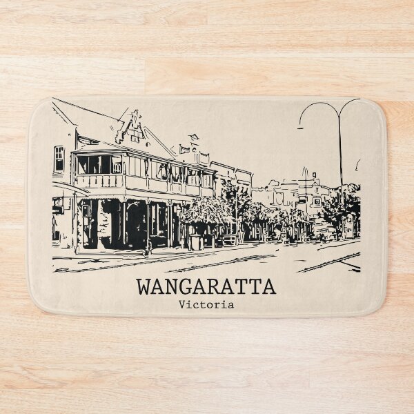 Item preview, Wangaratta - Victoria designed and sold by Lakeric Cityscapes.