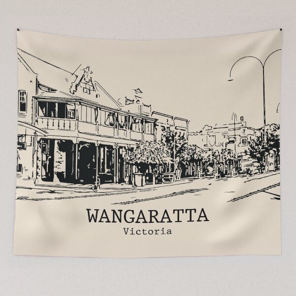 Item preview, Wangaratta - Victoria designed and sold by Lakeric Cityscapes.