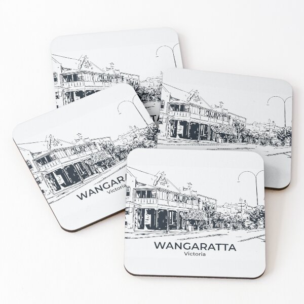 Item preview, Wangaratta - Victoria designed and sold by Lakeric Cityscapes.