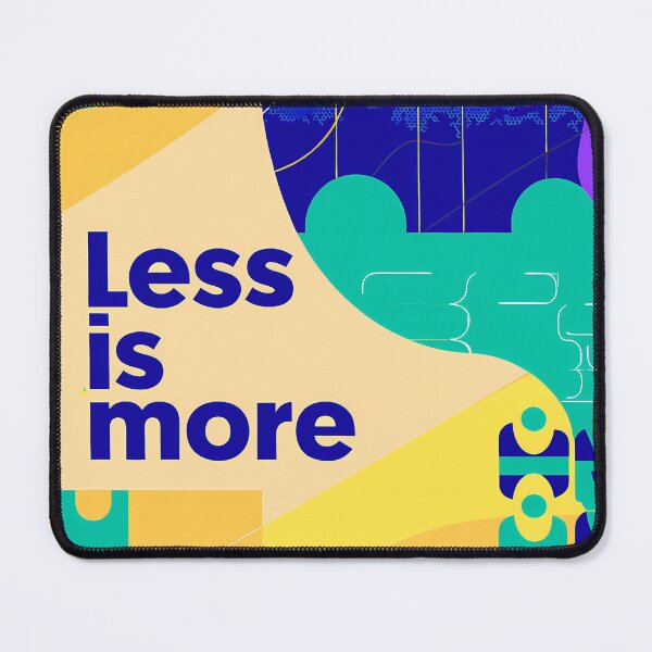 Item preview, Minimalist Harmony: Less is More Expression designed and sold by ART ATTACK ZONE.