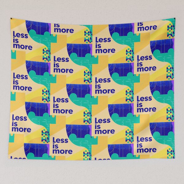 Item preview, Minimalist Harmony: Less is More Expression designed and sold by ART ATTACK ZONE.