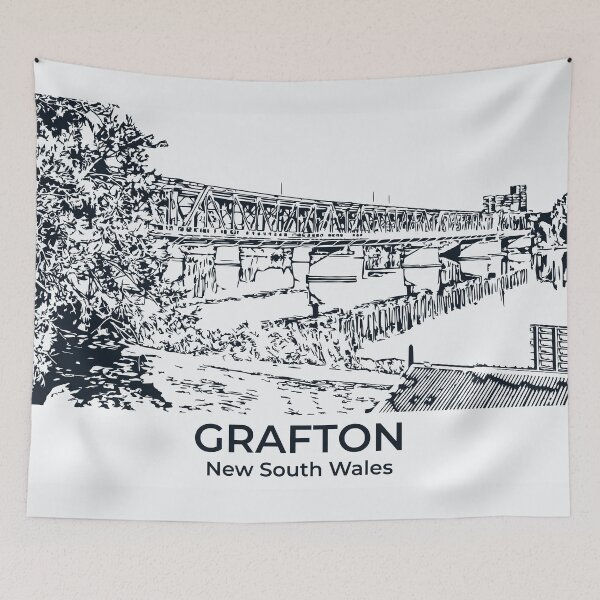 Item preview, Grafton - New South Wales designed and sold by Lakeric Cityscapes.