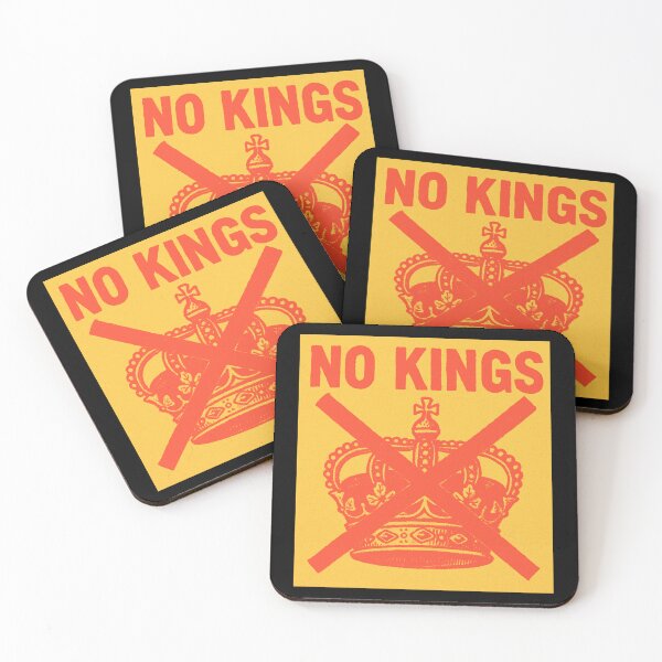 Item preview, no kings no oligarchs designed and sold by TEEJAMBOREE.