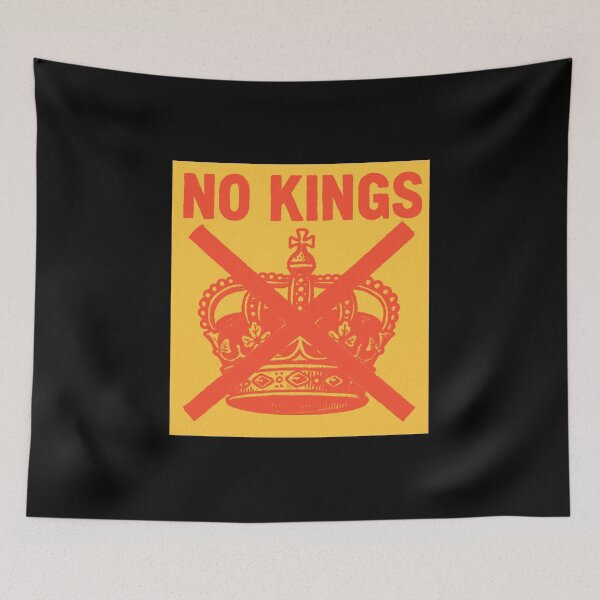 Item preview, no kings no oligarchs designed and sold by TEEJAMBOREE.