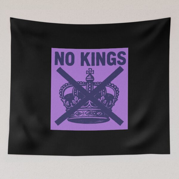 Item preview, no kings no oligarchs designed and sold by TEEJAMBOREE.