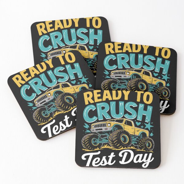 Item preview, Ready To Crush Test Day Monster Truck designed and sold by MAKOPOKOShop.