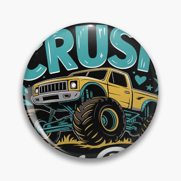 Item preview, Ready To Crush Test Day Monster Truck designed and sold by MAKOPOKOShop.