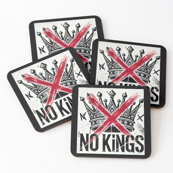 Item preview, no kings no oligarchs designed and sold by TEEJAMBOREE.