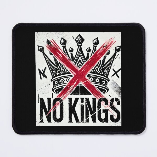 Item preview, no kings no oligarchs designed and sold by TEEJAMBOREE.