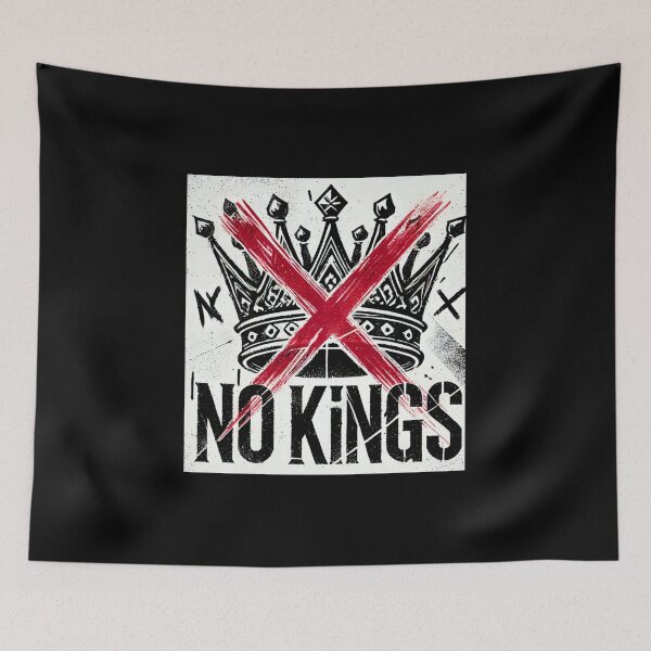 Item preview, no kings no oligarchs designed and sold by TEEJAMBOREE.