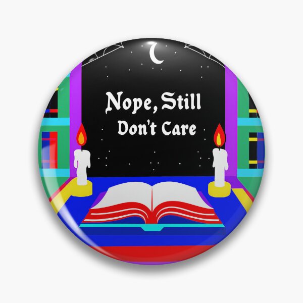 Item preview, Nighttime Reflection: Nope, Still Don’t Care designed and sold by ART ATTACK ZONE.
