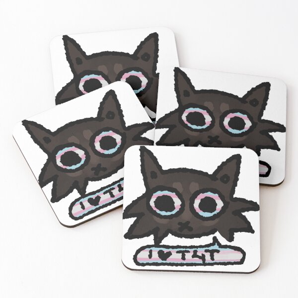Item preview, t4t black kitty designed and sold by leafguyy.