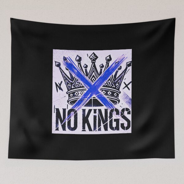 Item preview, no kings no oligarchs designed and sold by TEEJAMBOREE.