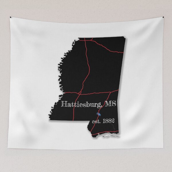 Item preview, Hattiesburg, MS designed and sold by PhilbonianDezin.