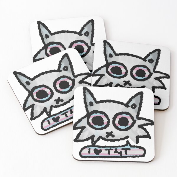 Item preview, t4t white kitty designed and sold by leafguyy.