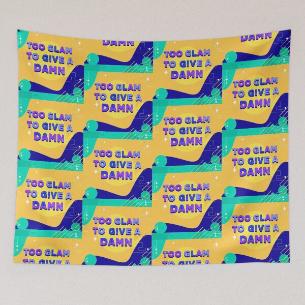 Item preview, Glamorous Confidence: Too Glam to Give A Damn designed and sold by ART ATTACK ZONE.