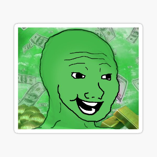 Item preview, Green Wojak  designed and sold by WojacksRevenge.