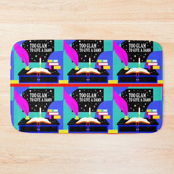 Item preview, Literary Glam: Too Glam to Give a Damn designed and sold by ART ATTACK ZONE.