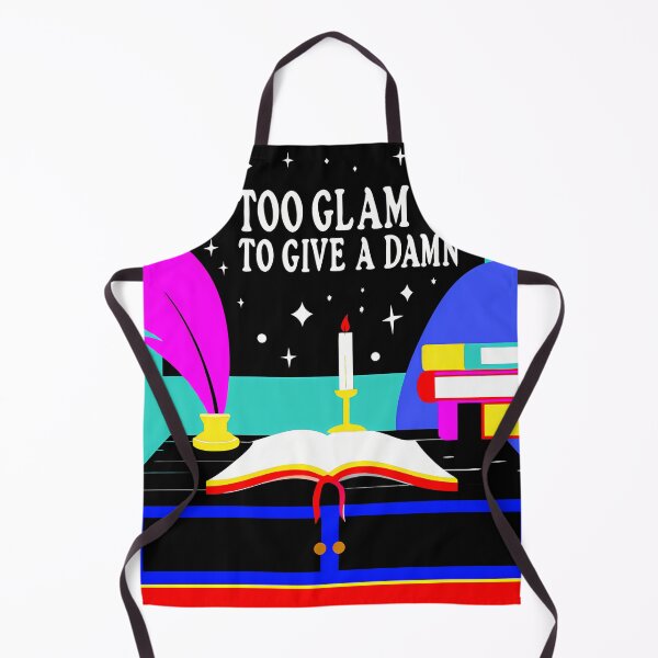 Item preview, Literary Glam: Too Glam to Give a Damn designed and sold by ART ATTACK ZONE.