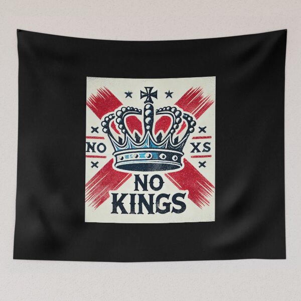 Item preview, no kings no oligarchs designed and sold by TEEJAMBOREE.
