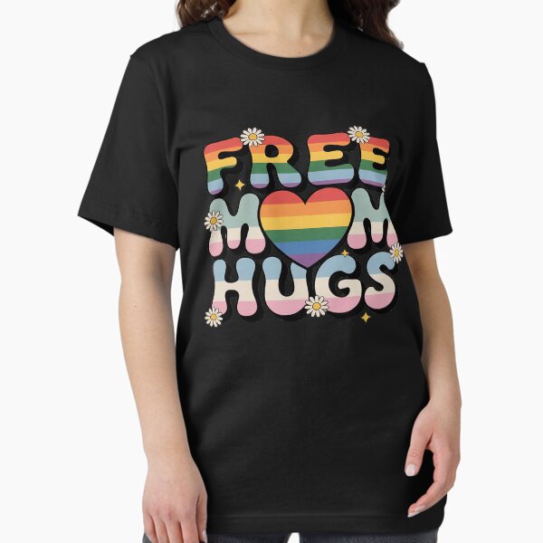 Aperçu de l'œuvre Drapeau arc-en-ciel de la fierté LGBTQ+ pour mamans, transgenres, lesbiennes, gays et transgenres créée et vendue par AndyOgando.