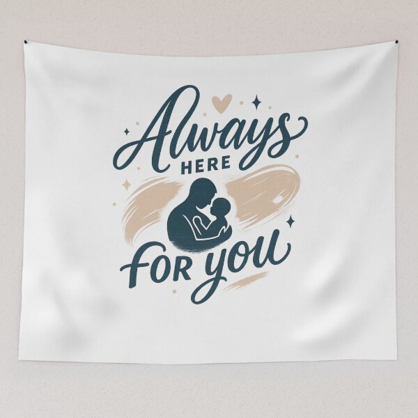 Item preview, Always Here for You – Emotional Parent and Child Art designed and sold by JenniferCreaArte .
