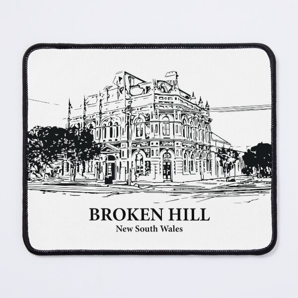 Item preview, Broken Hill - New South Wales designed and sold by Lakeric Cityscapes.