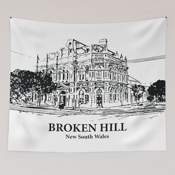 Item preview, Broken Hill - New South Wales designed and sold by Lakeric Cityscapes.