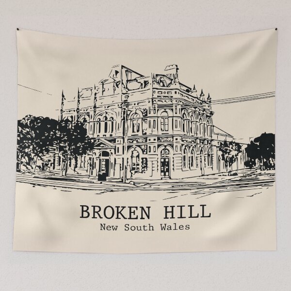 Item preview, Broken Hill - New South Wales designed and sold by Lakeric Cityscapes.