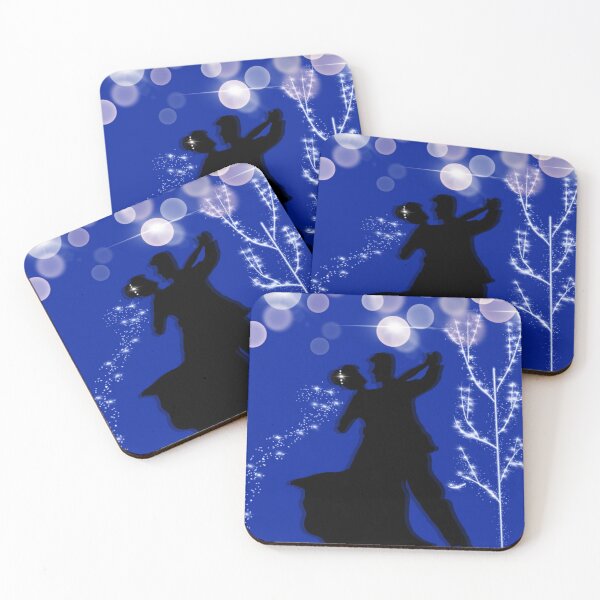 Item preview, Every Moment Glowed – Dancing Silhouette Under Sparkling Lights designed and sold by spisc01.