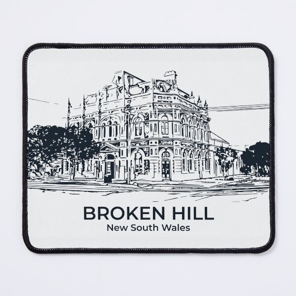 Item preview, Broken Hill - New South Wales designed and sold by Lakeric Cityscapes.