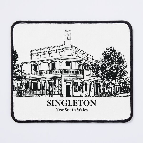 Item preview, Singleton - New South Wales designed and sold by Lakeric Cityscapes.