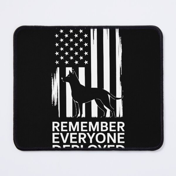 Item preview, RED Friday Military Dog Remember Everyone Deployed designed and sold by MAKOPOKOShop.