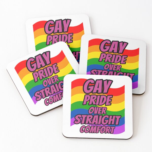 Item preview, Gay Pride over Straight Comfort designed and sold by Sleeping-Satan.