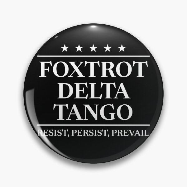 Item preview, Subtle Anti Trump, Foxtrot Delta Tango, Democrat, Democrat Liberal, Anti Trump, Not My President designed and sold by toongstudio.