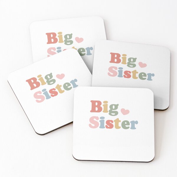 Item preview, Big Sister Lil Sister Summer Announcement Cute Shower designed and sold by XuanhieuBp.