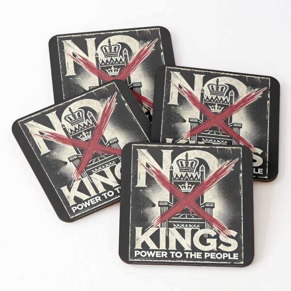 Item preview, no kings no oligarchs designed and sold by TEEJAMBOREE.