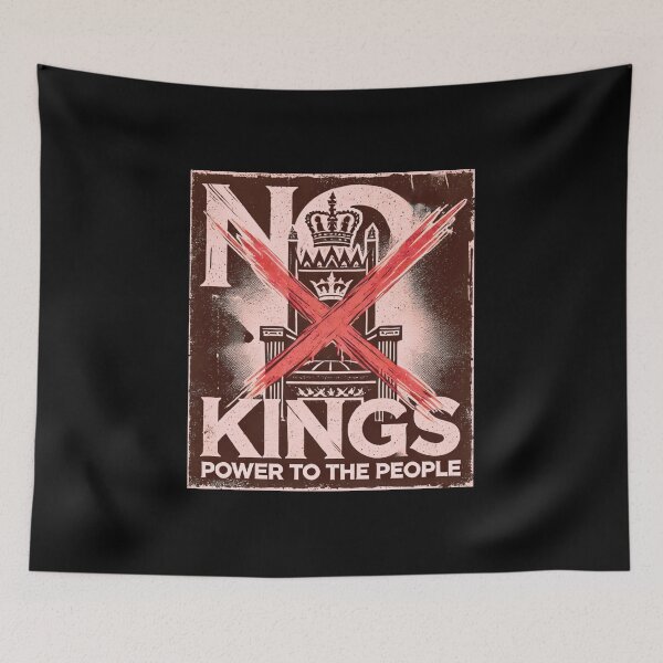 Item preview, no kings no oligarchs designed and sold by TEEJAMBOREE.