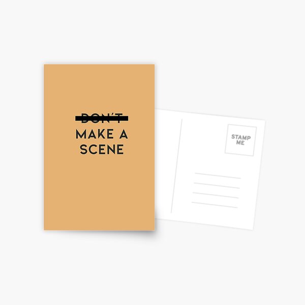 Item preview, Make a Scene - profits support youth arts designed and sold by NotSoSimple.